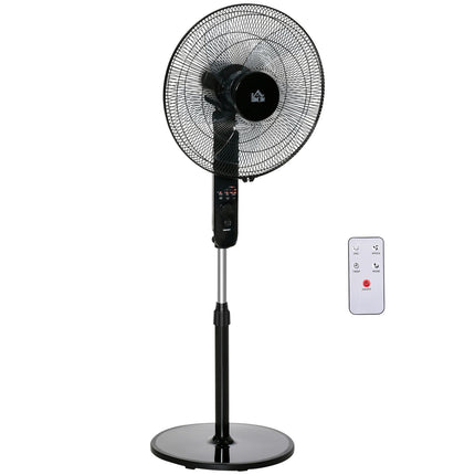 Standventilator mit Fernbedienung, höhenverstellbar und 3 Geschwindigkeitsstufen