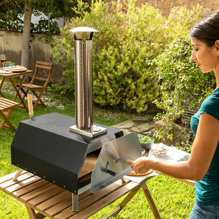 Pellet-Pizzaofen mit Zubehör Pizzahven InnovaGoods
