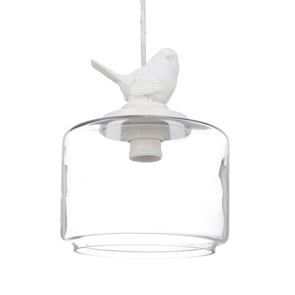 Lampe suspendue en forme d'oiseau