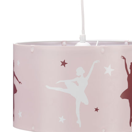 Lampe à suspension rose