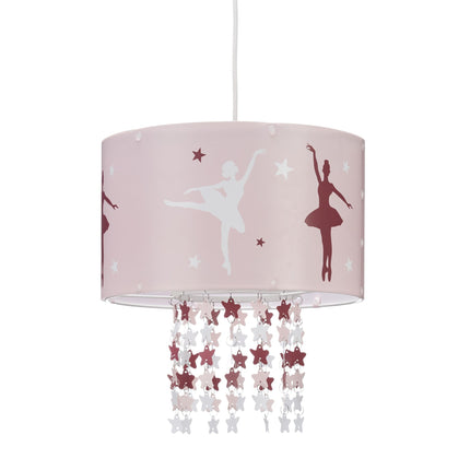 Lampe à suspension rose