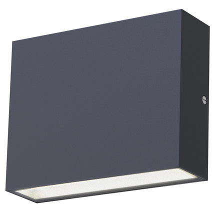 Per II Wall luminaire LED IP54 3000K 6W 430lm Anthracite