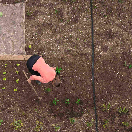 Perforierter Gartenschlauch – Flachstrahl-Design