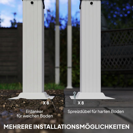 Pergola 3x4 m avec toile rétractable UV30+, beige
