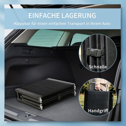 Rampe Pour Animaux De Compagnie, Rampe Pliante En Aluminium Pour Chien, Antidérapante, Pour Voitures, Camions, Suv, Jusqu'À 40 Kg, Rampe De Coffre