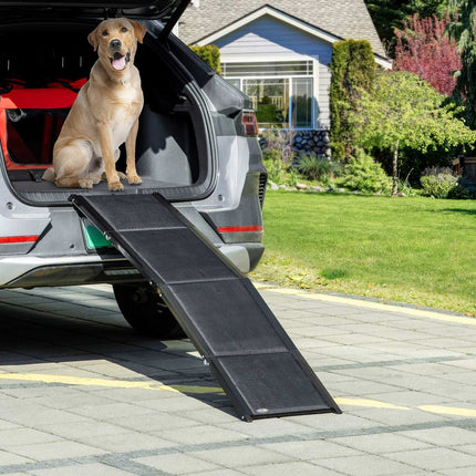 Rampe Pour Animaux De Compagnie, Rampe Pliante En Aluminium Pour Chien, Antidérapante, Pour Voitures, Camions, Suv, Jusqu'À 40 Kg, Rampe De Coffre