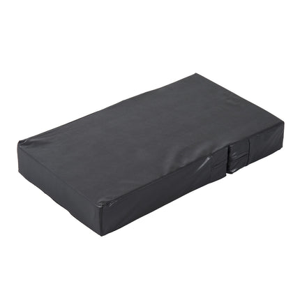 Tapis Pliable Pour Animal Domestique Avec 2 Marches, Escalier Pour Chien Et Chat, Noir, L45 X L39 X H20 Cm