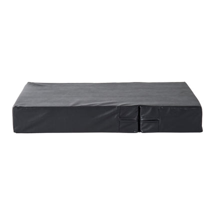 Tapis Pliable Pour Animal Domestique Avec 2 Marches, Escalier Pour Chien Et Chat, Noir, L45 X L39 X H20 Cm