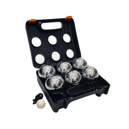 Jeu de pétanque, 6 boules avec étui et accessoires