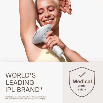 Philips Lumea IPL 7000 Series SenseIQ Hair Removal, Body Attachment, Pearl Peach