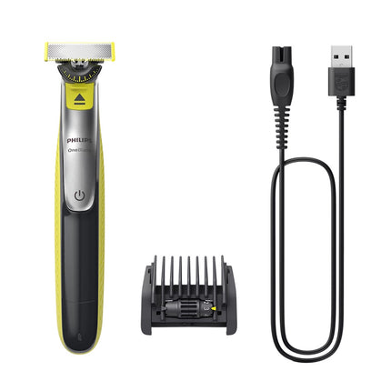 Philips OneBlade 360 ​​Hybrid-Gesichtstrimmer und -rasierer, 5-in-1-Kamm