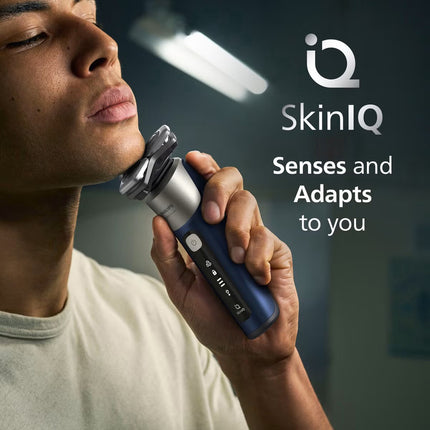 Philips Shaver Series 6000 Wet & Dry with SkinIQ, Beard Styler, Nose Trimmer