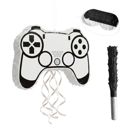 Kit de fête piñata - Bâton et masque bandeau inclus