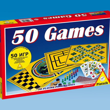 Piatnik Brettspielesammlung 50 Spiele