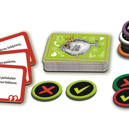 Piatnik Game Wonderfully Wierd (en langue lituanienne.)