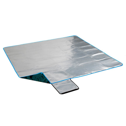 Tapis de pique-nique 200 x 200 cm, PE aluminium, pliable