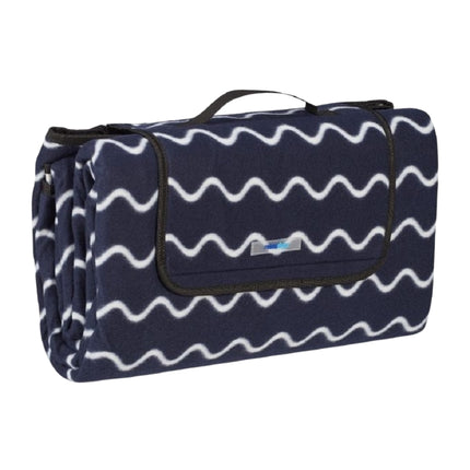 Couverture de pique-nique 200 x 200 cm motif vagues