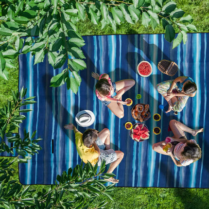 Picknickdecke 300 x 200 cm Farbverlauf