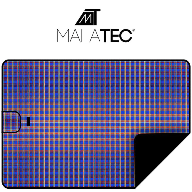 Picknickmatte 145x180 Basic - blau 