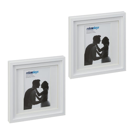 Cadre photo 25x25 cm Lot de 2