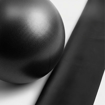 Kit de Pilates 13 pièces avec élastiques et haltères - Rose