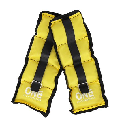 Poids d'oreiller 2 x 0,7 kg, jaune