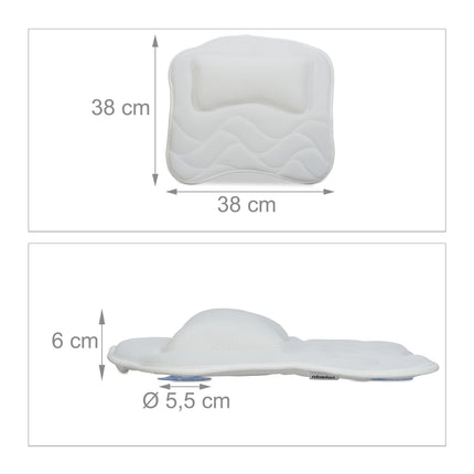 Oreiller pour baignoire