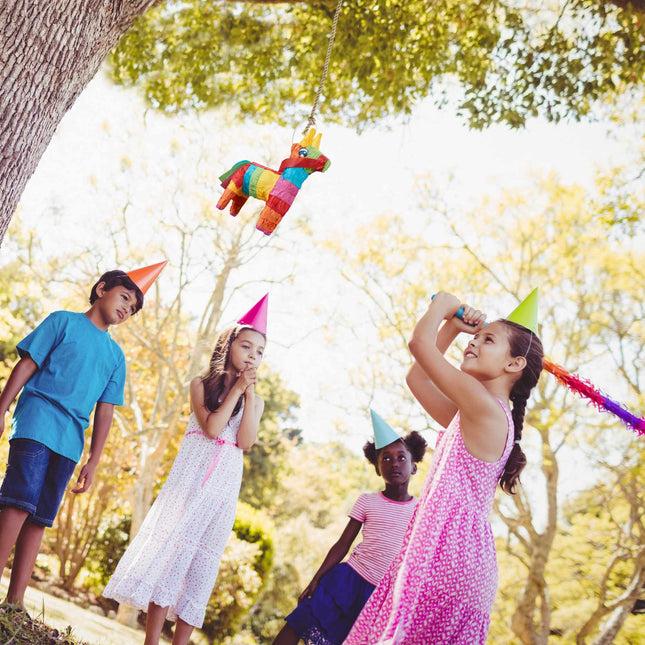 Pinata Esel bunt