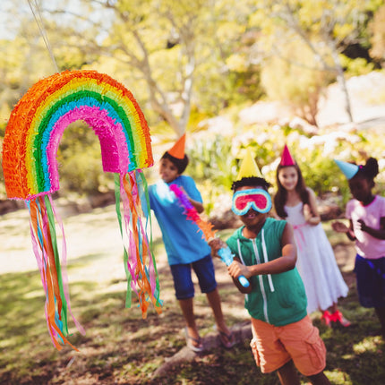 Piñata arc-en-ciel