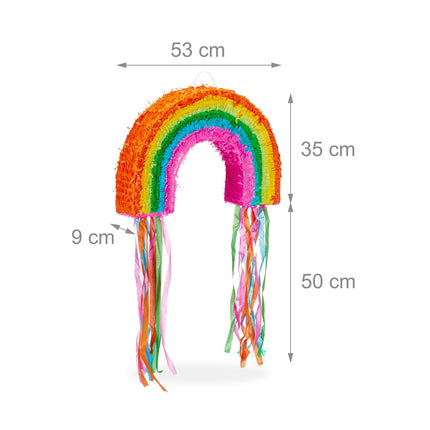 Piñata arc-en-ciel