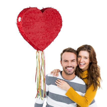 Pinata coeur rouge