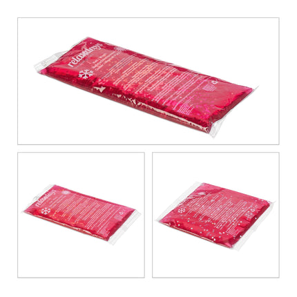 Rosa Kühlpads im 8er-Set