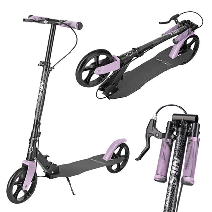 Pink Kinderroller – Höhenverstellbar, Leicht