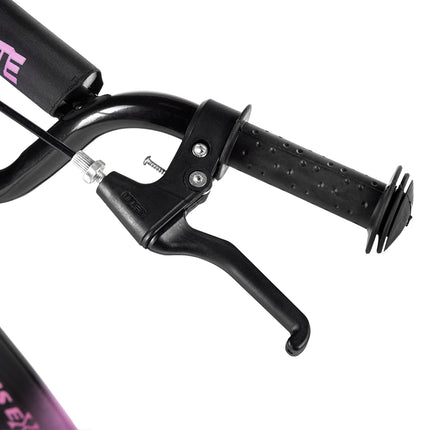 Trottinette rose pour enfants, hauteur réglable, légère