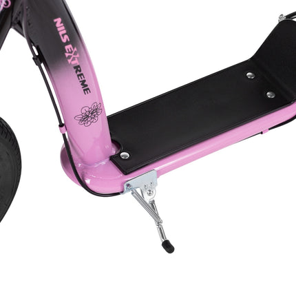 Trottinette rose pour enfants, hauteur réglable, légère