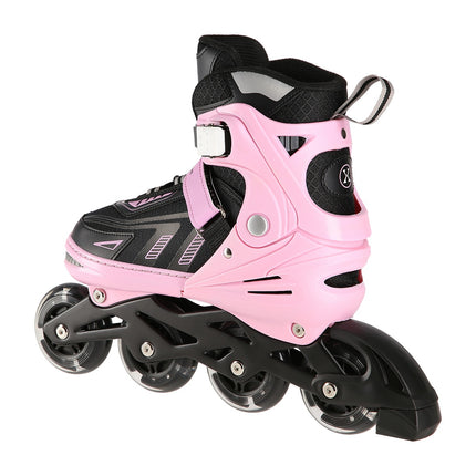 Rosa LED-Inlineskates, Größe L (39-42)