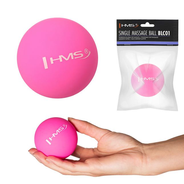 Rosa Massageball, einzeln – Ideal zur Muskelentspannung