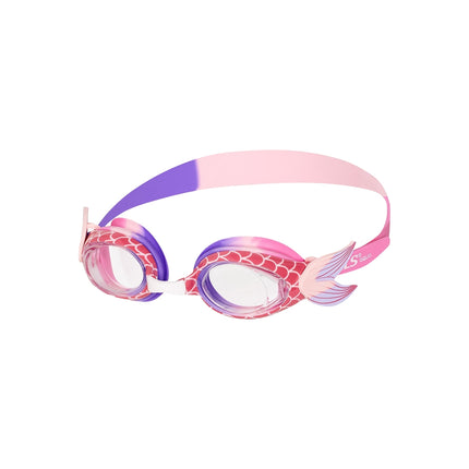 Lunettes de natation Pink Mermaid Junior - Antibuée, protection UV