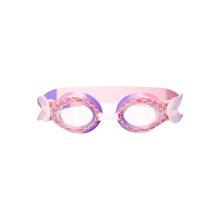 Lunettes de natation Pink Mermaid Junior - Antibuée, protection UV