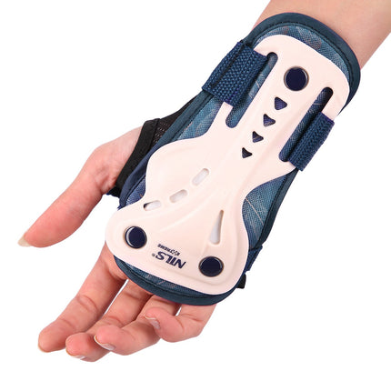 Ensemble de protections pour genoux et coudes roses taille L