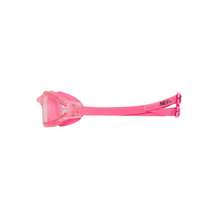 Rosa Schwimmbrille, Antibeschlag, UV-Schutz