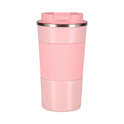 Tasse isotherme rose - Isotherme, anti-fuite, 9 oz