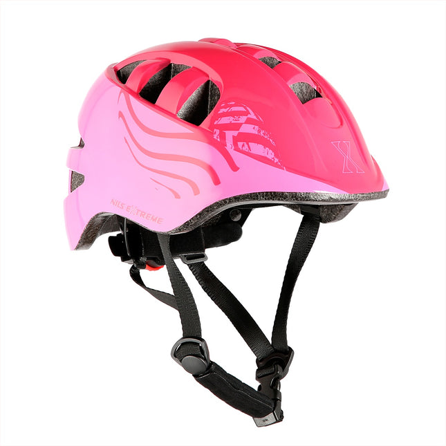 Casque rose XS, 48-52 cm, léger