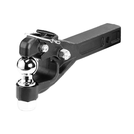 Pintle Hook Hitch 16,000 lb, 2 in Receiver, 2 in Ball