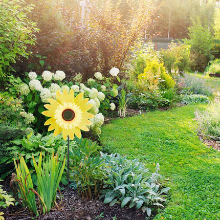 Jardin de fleurs en moulinet