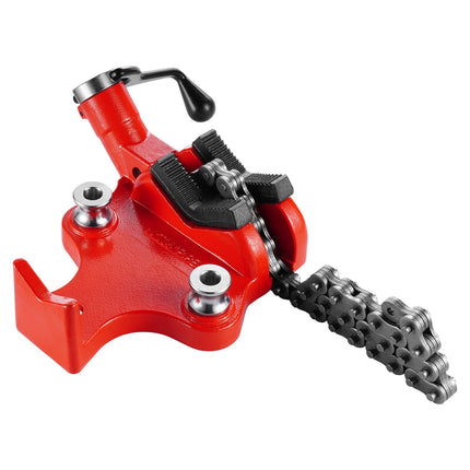 Pipe Chain Vise, 1/4-6 In Capacity, 28 In Chain