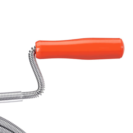 Spirale de nettoyage de tuyaux avec griffe