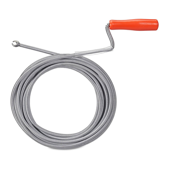 Spirale de nettoyage de tuyaux avec griffe