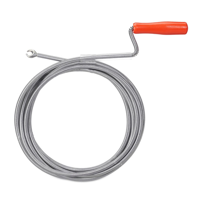Spirale de nettoyage de tuyaux avec griffe