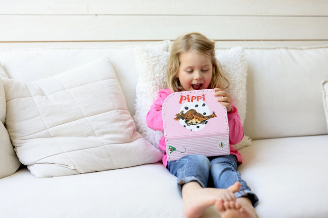Valise Pippi Play 20 Cm Rose